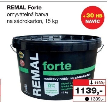 Malířský nátěr Forte Remal