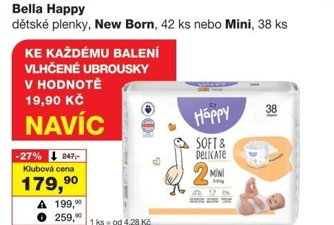 Pleny dětské Háppy Bella