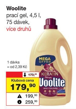 Prací gel Woolite