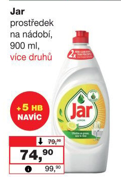Prostředek na nádobí Jar
