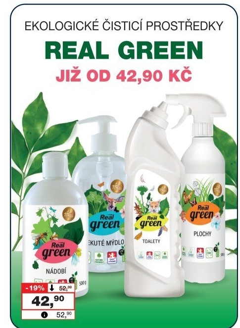 Prostředky Reál Green Clean