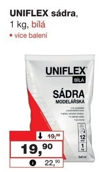 Sádra Uniflex