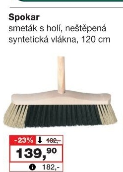 Smeták s tyčí Spokar