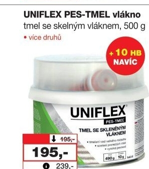 Tmel PES vlákno Uniflex