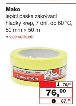 Zakrývací páska Mako