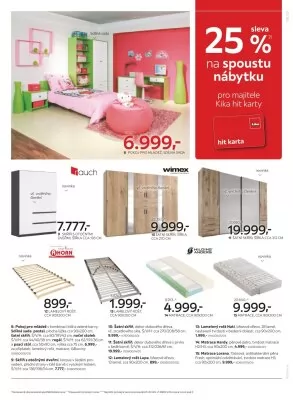 akční leták Kika nábytek 21.10.2024-10.11.2024