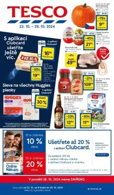 akční leták Tesco 23.10.2024-29.10.2024