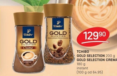 Instantní káva Tchibo Gold Selection