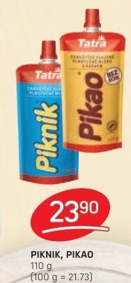 Mléko kondenzované Piknik Tatra