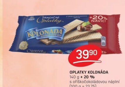 Oplatky Kolonáda Opavia