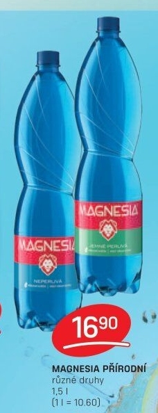 Přírodní voda Magnesia