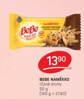 Sušenky BeBe Dobré ráno NaMěkko Opavia