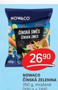 Zeleninová čínská směs mražená Nowaco