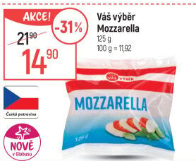 Mozzarella Váš Výběr