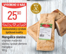 Slanina Mangalica