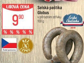 Paštika selská Globus