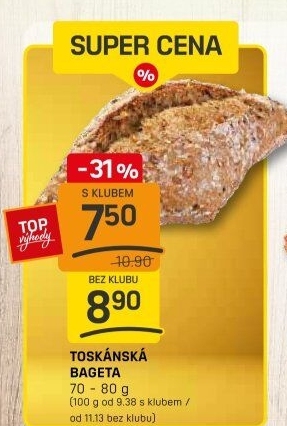 Bageta toskánská