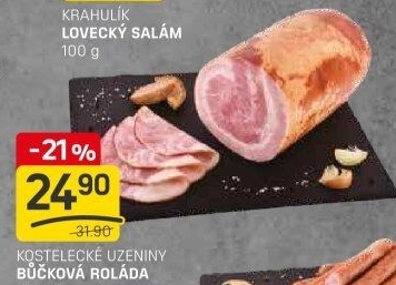 Bůčková roláda Kostelecké uzeniny
