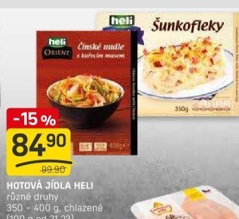 Hotová jídla Heli