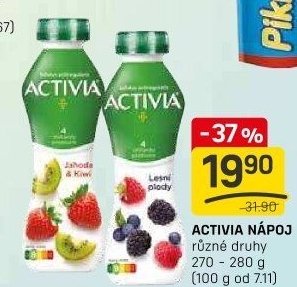 Jogurtový nápoj Activia Danone