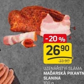 Maďarská slanina pikantní Sláma