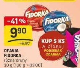 Oplatky Fidorka Opavia