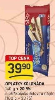 Oplatky Kolonáda Opavia