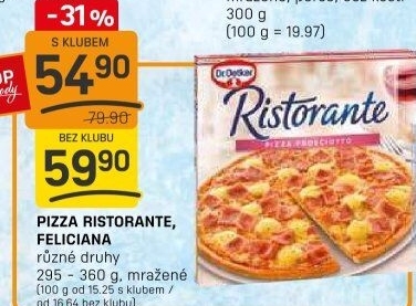 Pizza mražená Ristorante Dr. Oetker