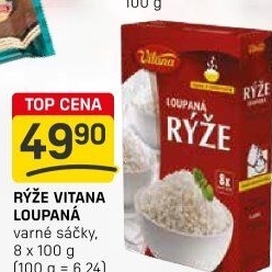 Rýže loupaná dlouhozrnná Vitana