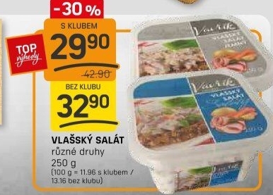 Salát vlašský Lahůdky Vavřík