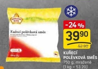 Směs kuřecí polévková mražená Vodňanské kuře