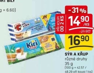 Sýr a křup Veselá kráva