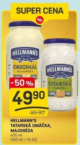 Tatarská omáčka Hellmann'