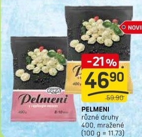 Těstoviny plněnémražené Pelmeni Povar