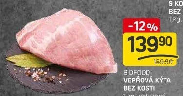 Vepřová kýta bez kosti Bidfood