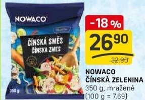 Zeleninová čínská směs mražená Nowaco