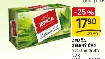 Zelený čaj Jemča