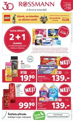 akční leták ROSSMANN drogerie 23.10.2024-5.11.2024