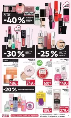 akční leták ROSSMANN drogerie 23.10.2024-5.11.2024