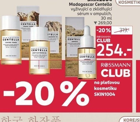 Čisticí pleťový olej Madagascar Centella SKIN1004