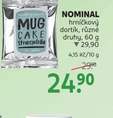 Dortík do hrnečku Mug cake Nominal