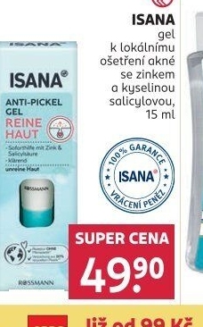 Gel na akné Isana