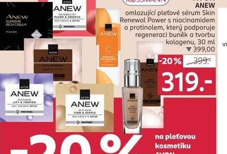 Omlazující pleťové sérum Avon Renewal Power