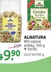 Sójové plátky bio Alnatura