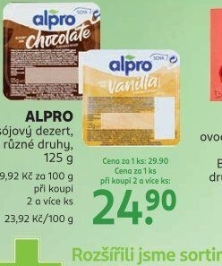Sójový dezert Alpro