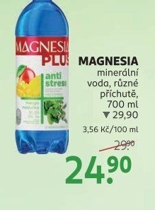 Voda ochucená plus Magnesia