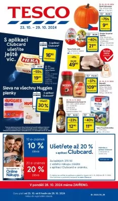 akční leták Tesco 23.10.2024-29.10.2024