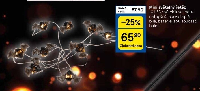 LED světelný řetěz