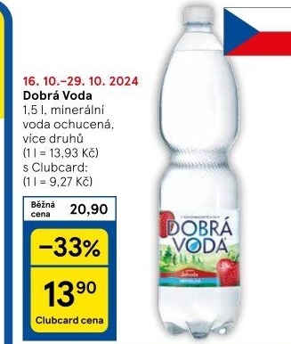 Ochucená voda Dobrá voda