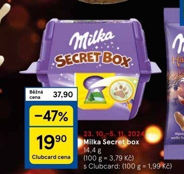 Secret box Milka